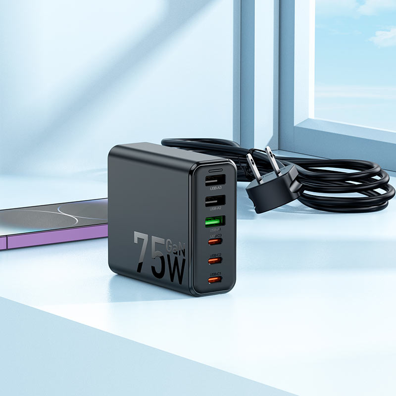 Hoco - GaN Six-Port Fast Charger – Power Charging