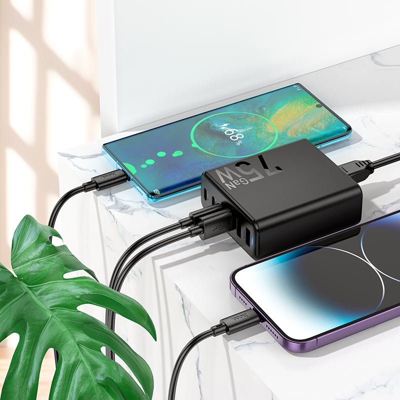 Hoco - GaN Six-Port Fast Charger – Power Charging
