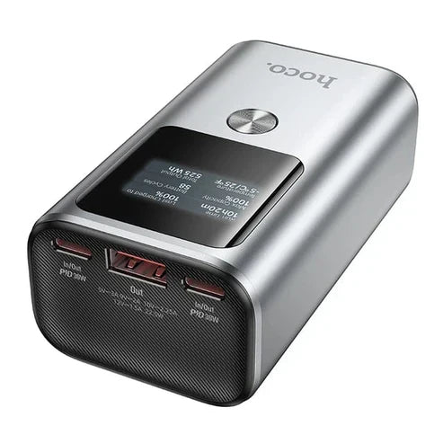 Hoco Q17A LED Power Bank – 30W PD Fast Charging | 22.5W QC3.0 | Compact & Stylish Design