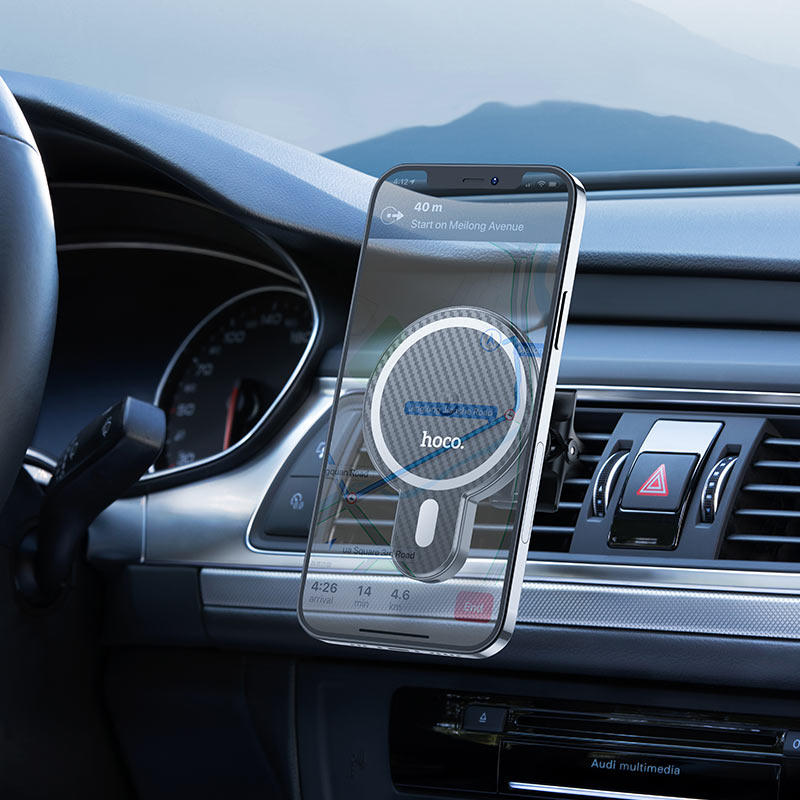 Hoco - Magnetic Wireless Car Holder (CA85) – Car Accessories