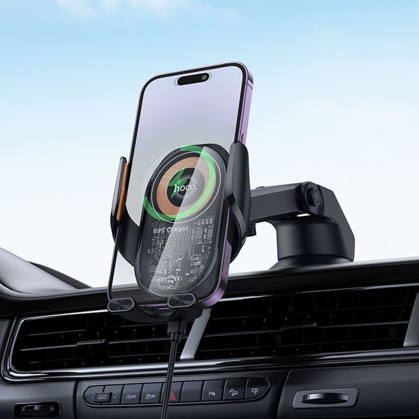 Hoco - Wireless Charging Car Holder – Car Accessories