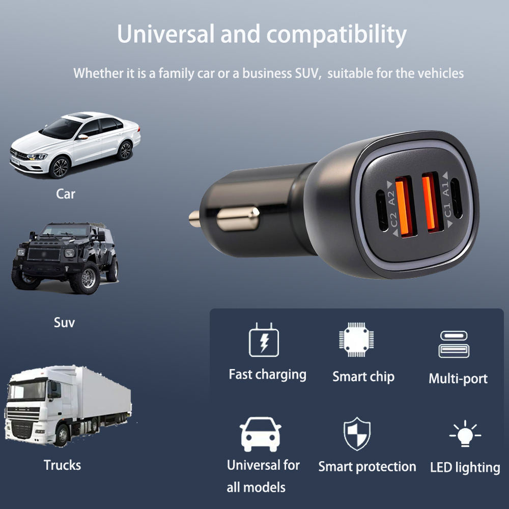 XKIN 75W Car Charger – Car Power Electronics