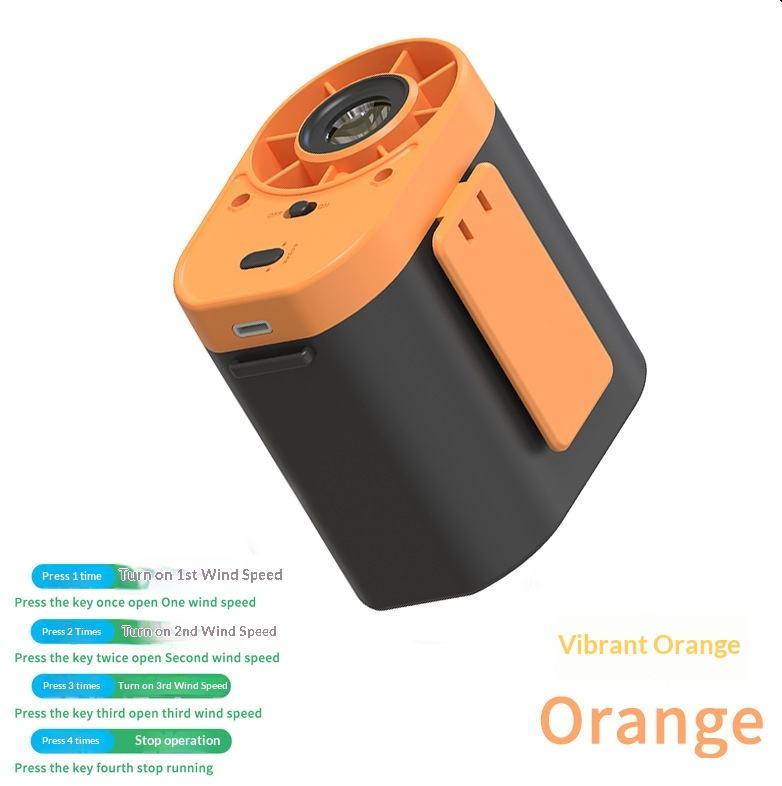 Portable Waist Clip Fan – Fans Cooling
