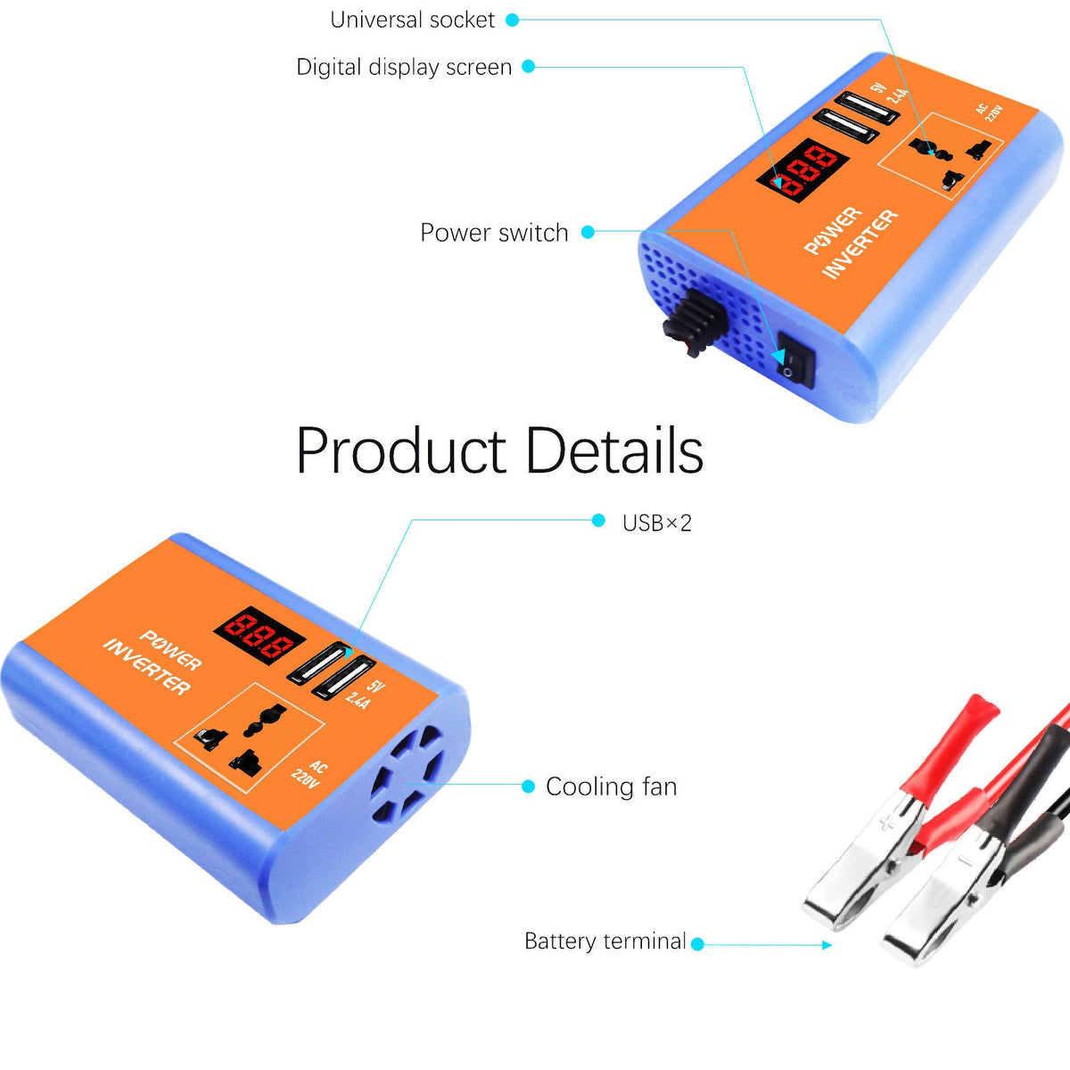 Car Power Inverter 200W – Car Power Electronics