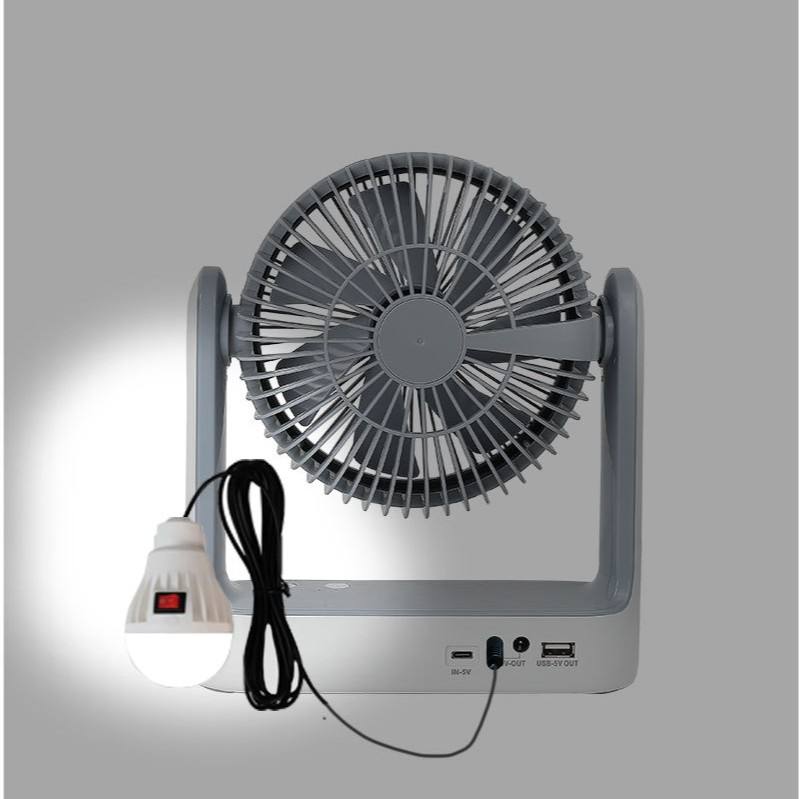 4-in-1 Solar Rechargeable Fan – Fans Cooling