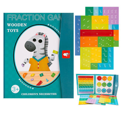 Fraction Game Wooden Learning Toy