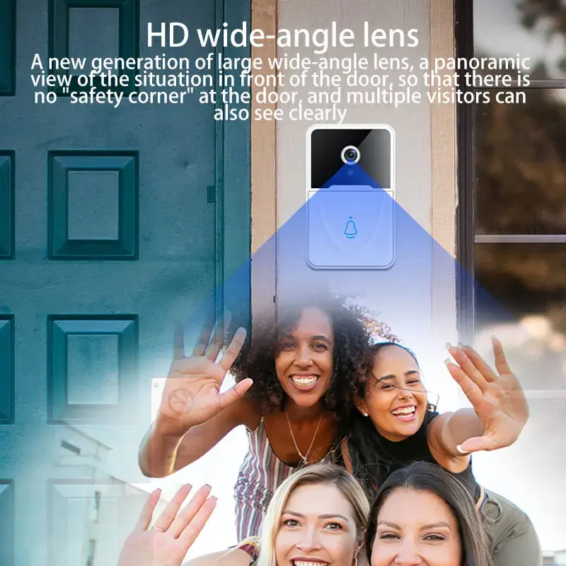 Mini Smart Doorbell – Home Safety Security