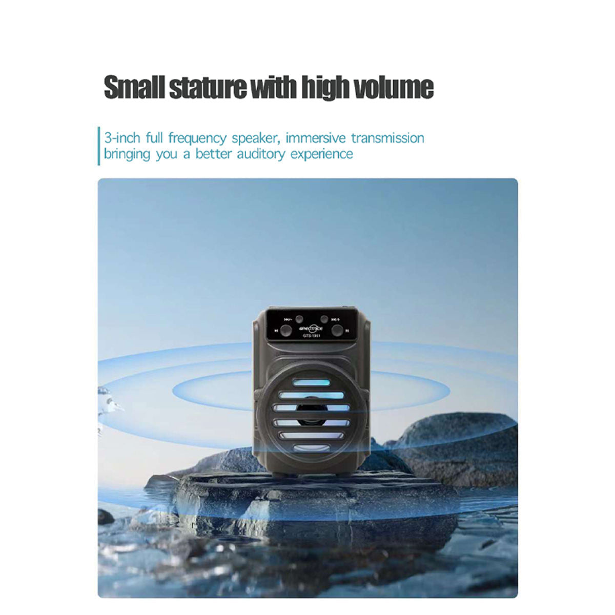 Portable Mini Wireless Speaker – Audio Speakers Headphones