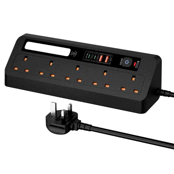 Go-Des Multi-Port Power Strip – Home & Kitchen