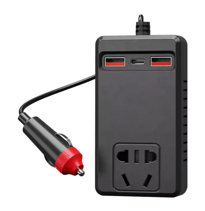 C12 Intelligent Car Power Inverter | 150W AC Converter with USB-A & USB-C Ports