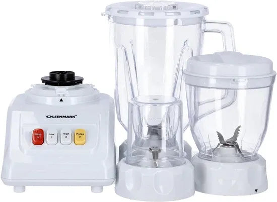 Powerful 3-in-1 Blender | Juicer, Grinder & Mixer | 1.5L Compact Design