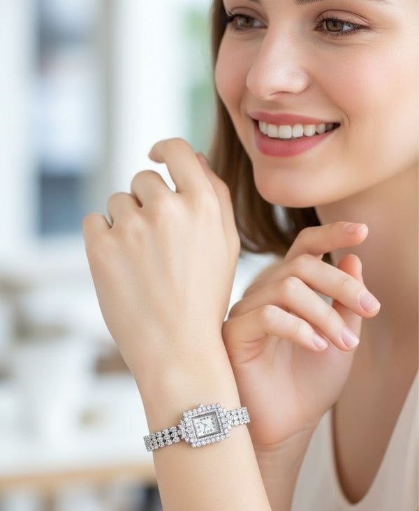 Imperial Square Halo Watch – Home & Kitchen