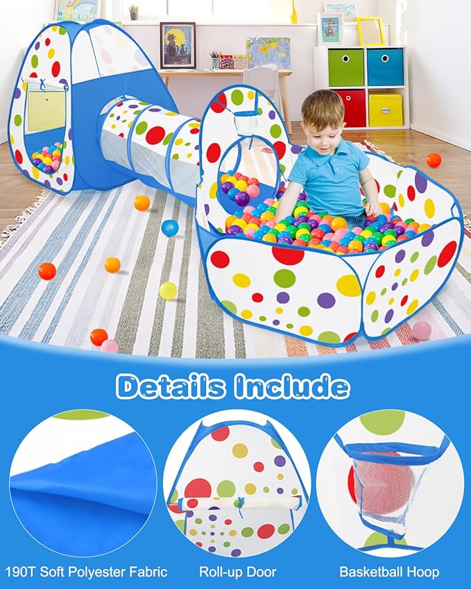 Indoor/Outdoor Play Tunnel – Outdoor Learning Toys