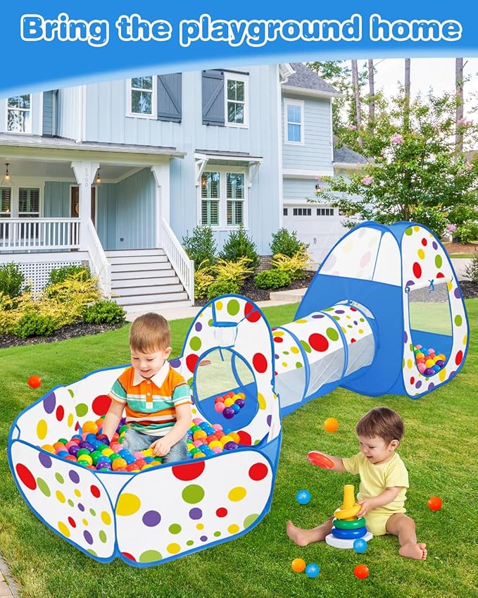 Indoor/Outdoor Play Tunnel – Outdoor Learning Toys