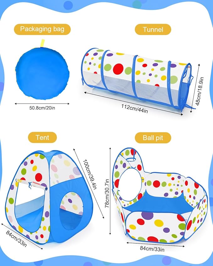 Indoor/Outdoor Play Tunnel – Outdoor Learning Toys