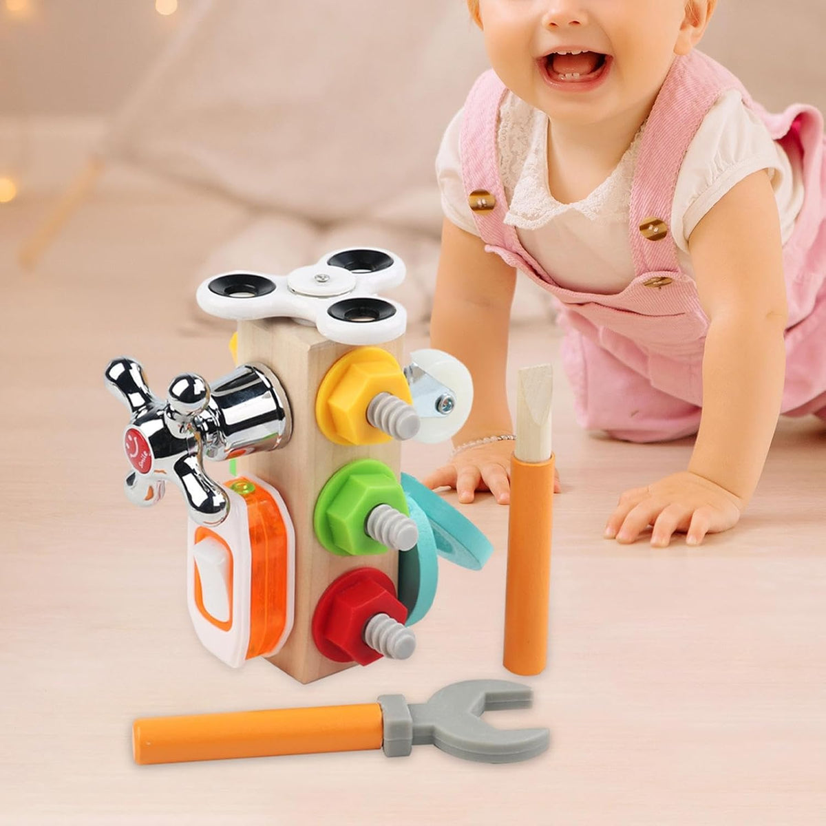 Busy Nut & Bolt Combination Set – Montessori Fine Motor Activities
