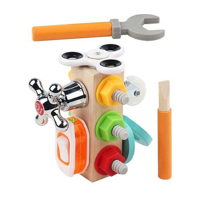 Busy Nut & Bolt Combination Set – Montessori Fine Motor Activities