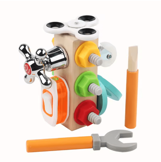 Busy Nut & Bolt Combination Set – Montessori Fine Motor Activities