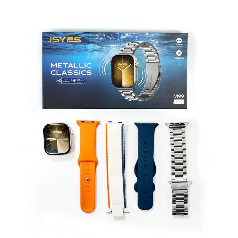 Jsyes - Metallic Classics Smartwatch – Smart Wearables