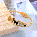 Stainless Butterfly Bracelet