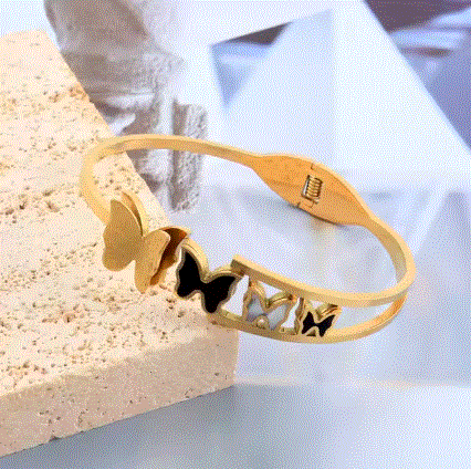 Stainless Butterfly Bracelet – Jewelry Watches