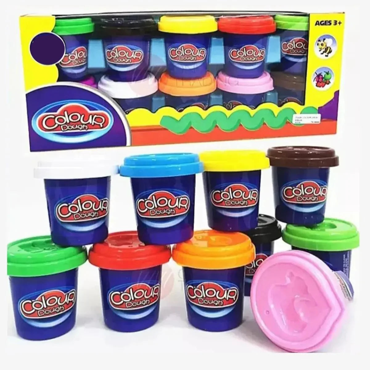 Kids Color Play Dough – Arts Crafts Creative Learning