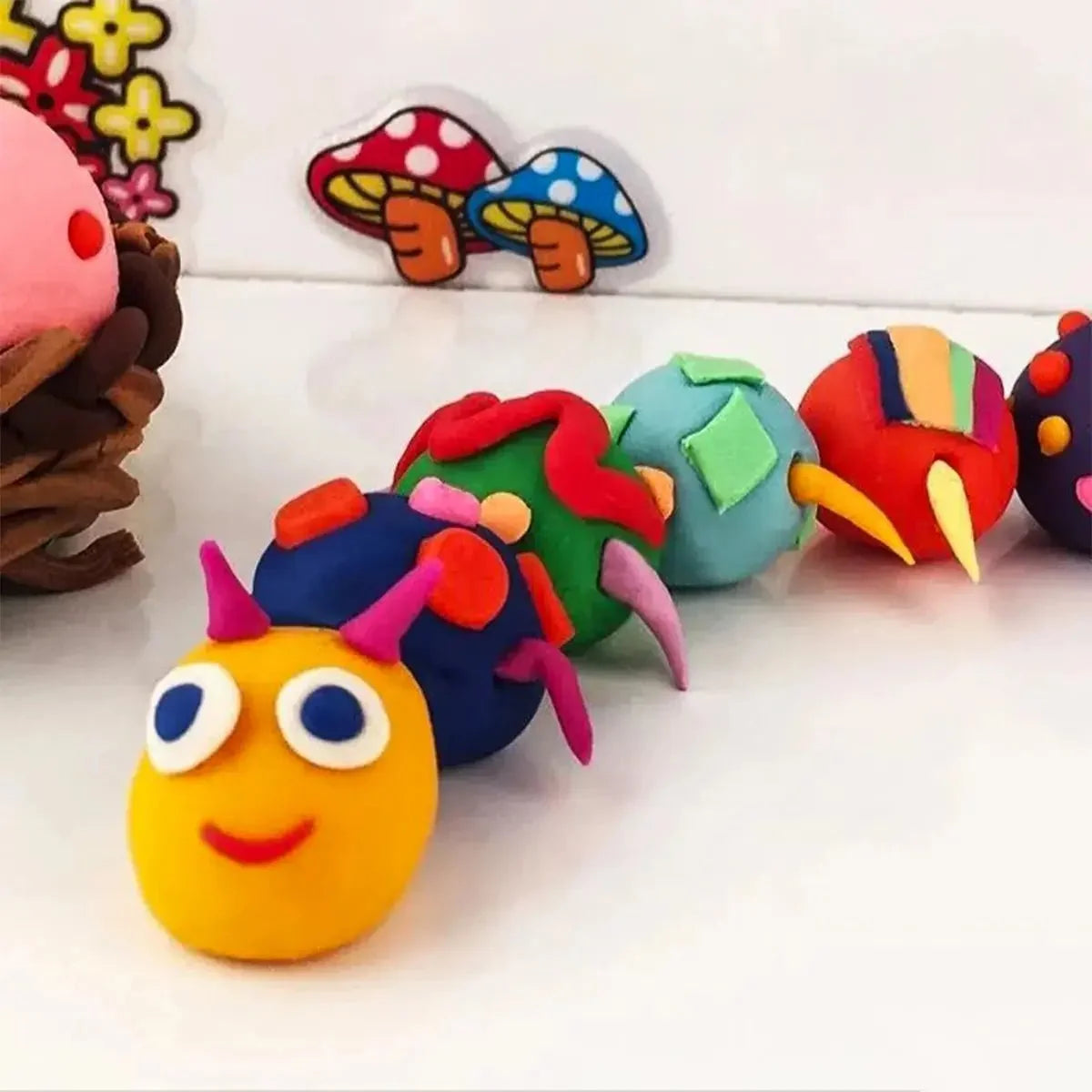 Kids Color Play Dough – Arts Crafts Creative Learning