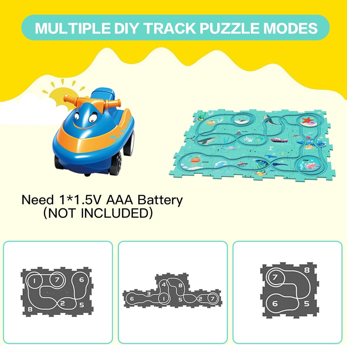 Kids Puzzle Assembly Set – Logic Puzzles Brain Games