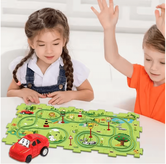 Kids Puzzle Assembly Set – Logic Puzzles Brain Games