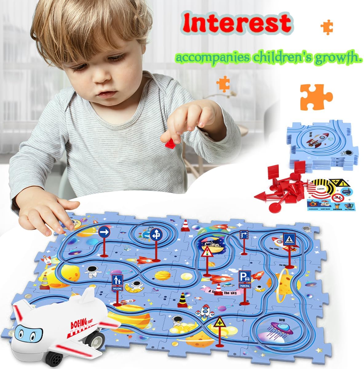 Kids Puzzle Assembly Set – Logic Puzzles Brain Games