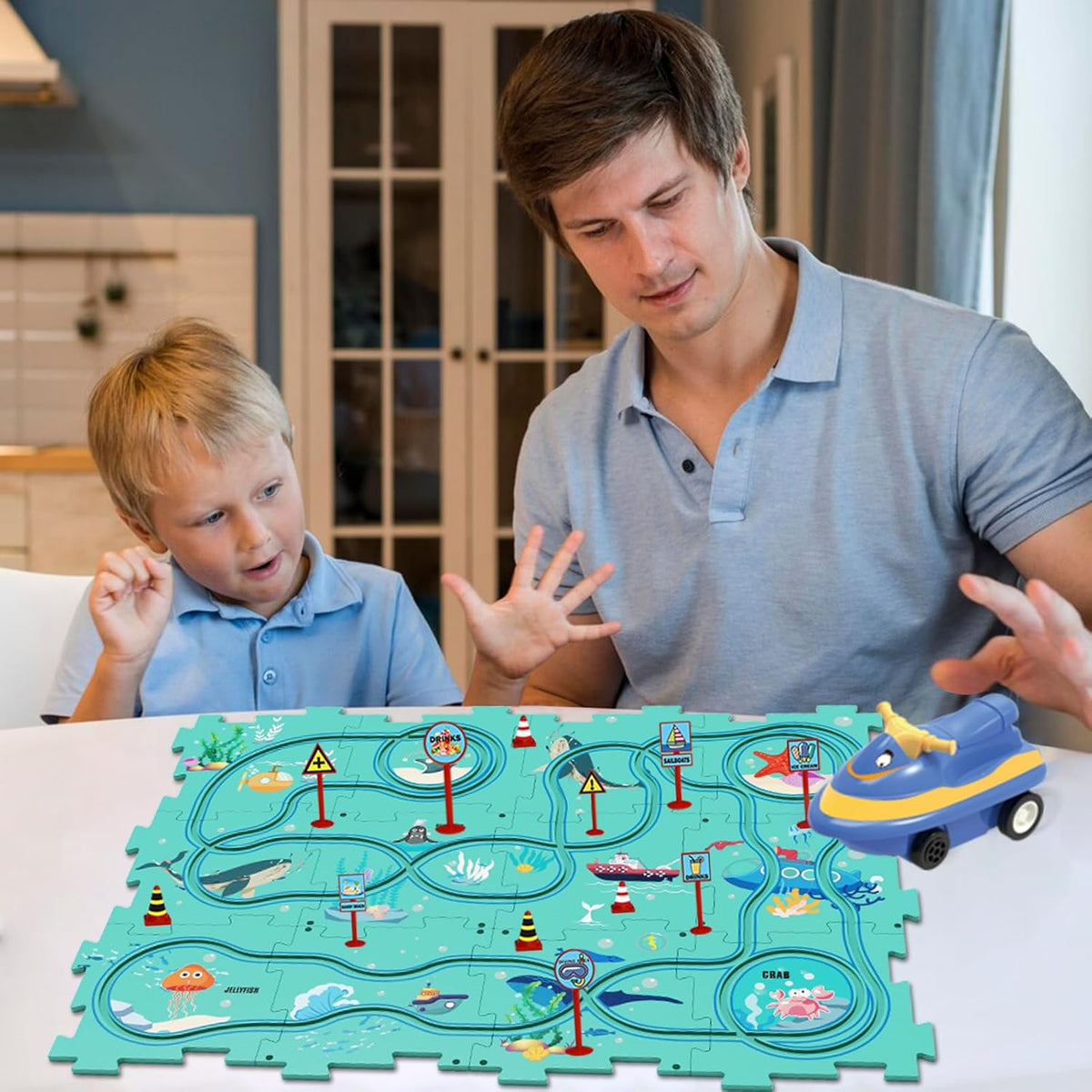 Kids Puzzle Assembly Set – Logic Puzzles Brain Games
