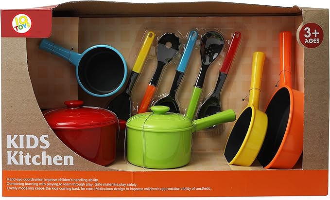 Kitchen Cookware Playset – Pretend Play Life Skills