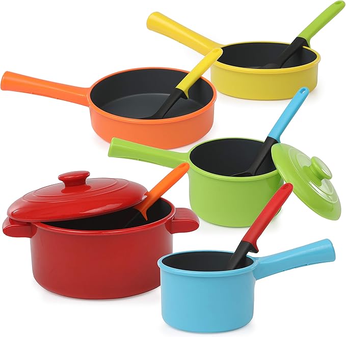 Kitchen Cookware Playset – Pretend Play Life Skills