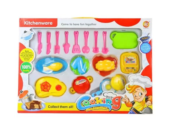Kitchen Set Box Toy – Pretend Play Toys