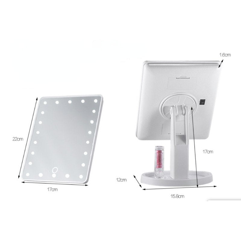 Large LED Mirror – Lighting Torches