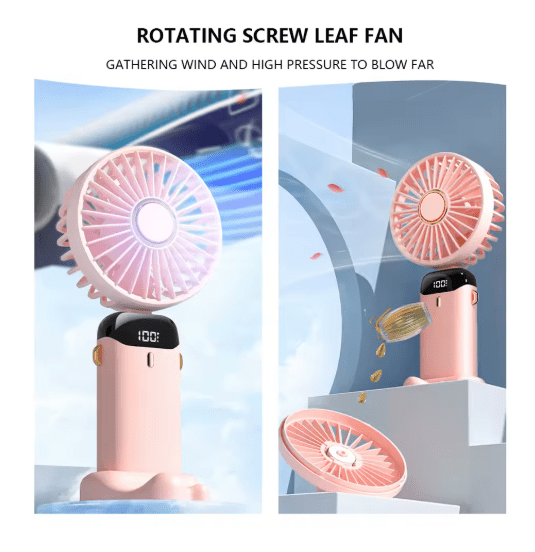 LED Digital Display Fan – Lighting Torches