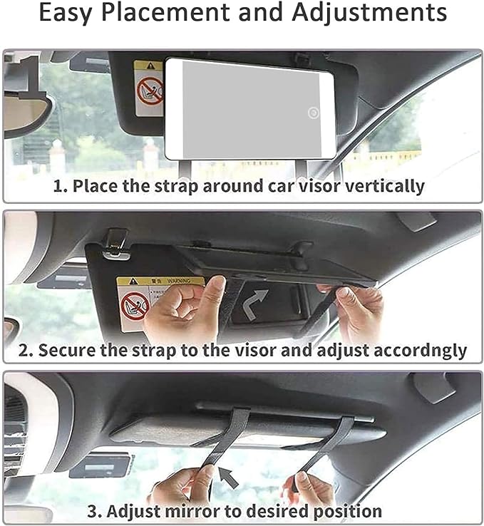 LED Light Car Mirror – Car Accessories