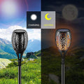 LED Solar Torch Light with Light Control
