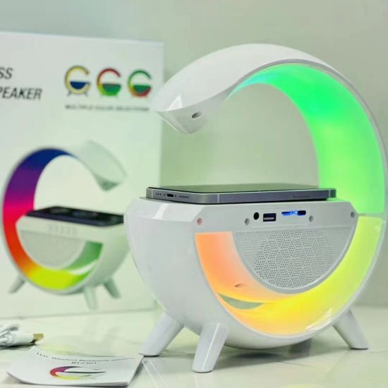 Led Wireless Charger Speaker – Audio Speakers Headphones