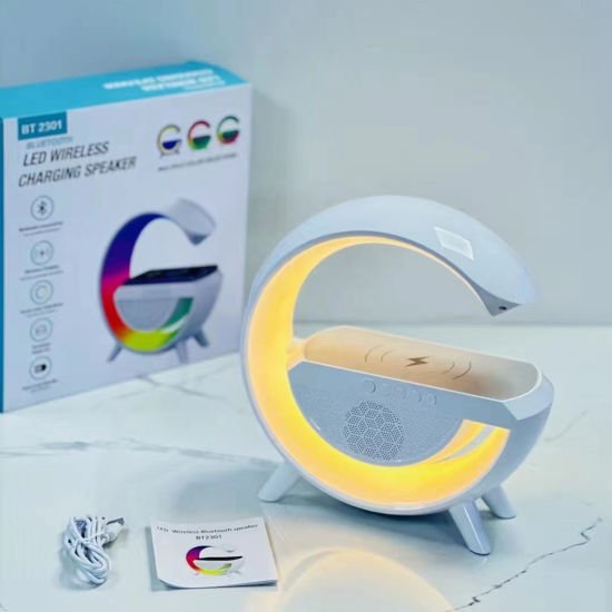 Led Wireless Charger Speaker – Audio Speakers Headphones