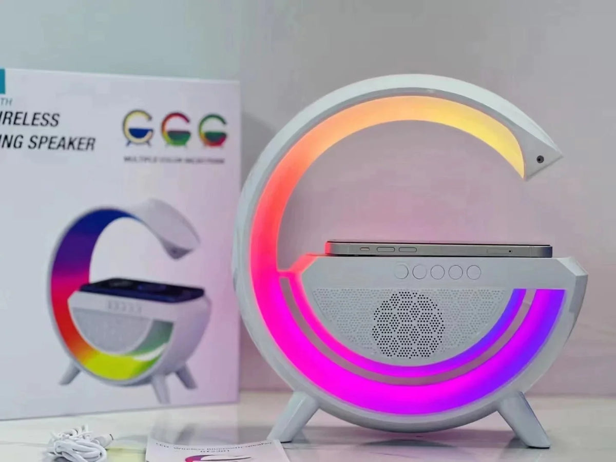 Led Wireless Charger Speaker – Audio Speakers Headphones