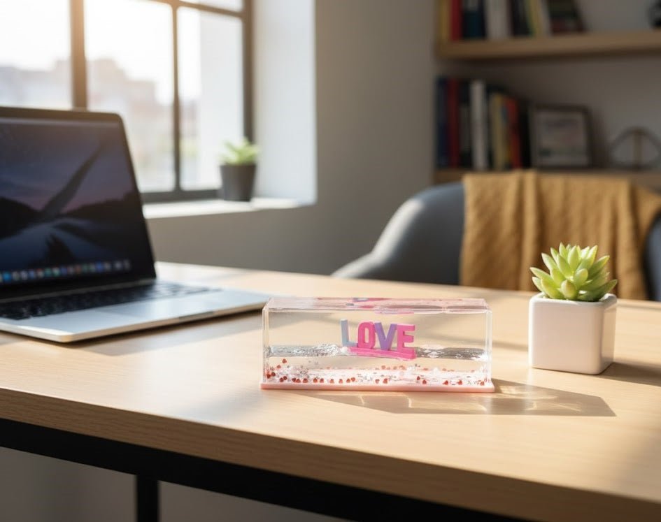 Liquid Love Decorative Showpiece – Home Decor Lighting