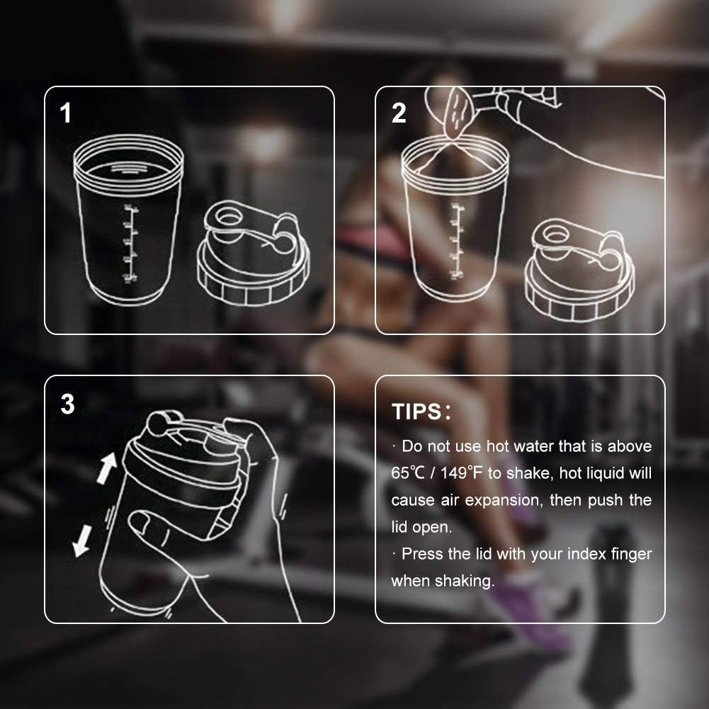 LORDEX - Body Armor Protein Shaker Bottle – Supplements Nutrition