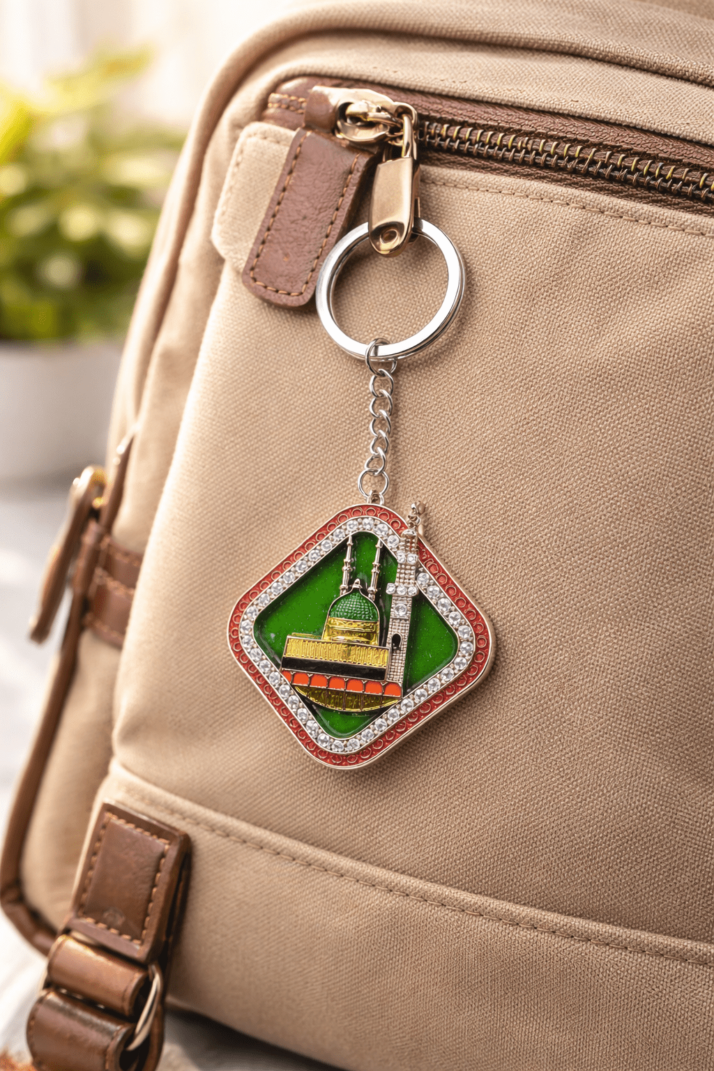 Madina Shareef Metal Keychain – Keychains Small Accessories