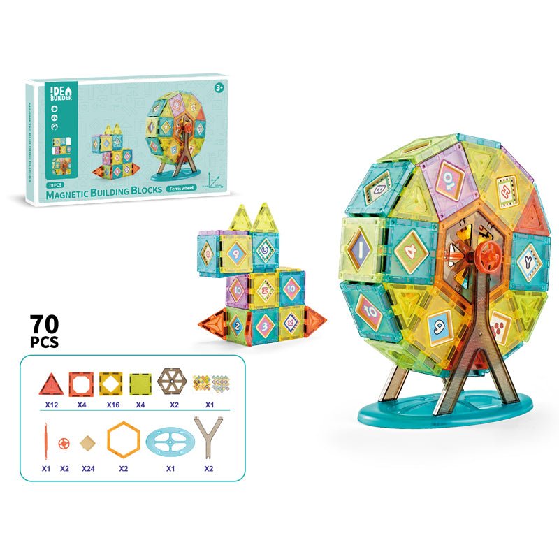 Magnetic Blocks Toy – Building Engineering Toys