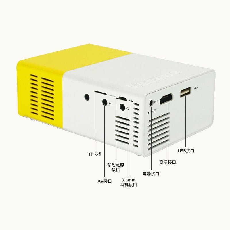 Meer Mini Projector YG-300 – Cameras Projectors