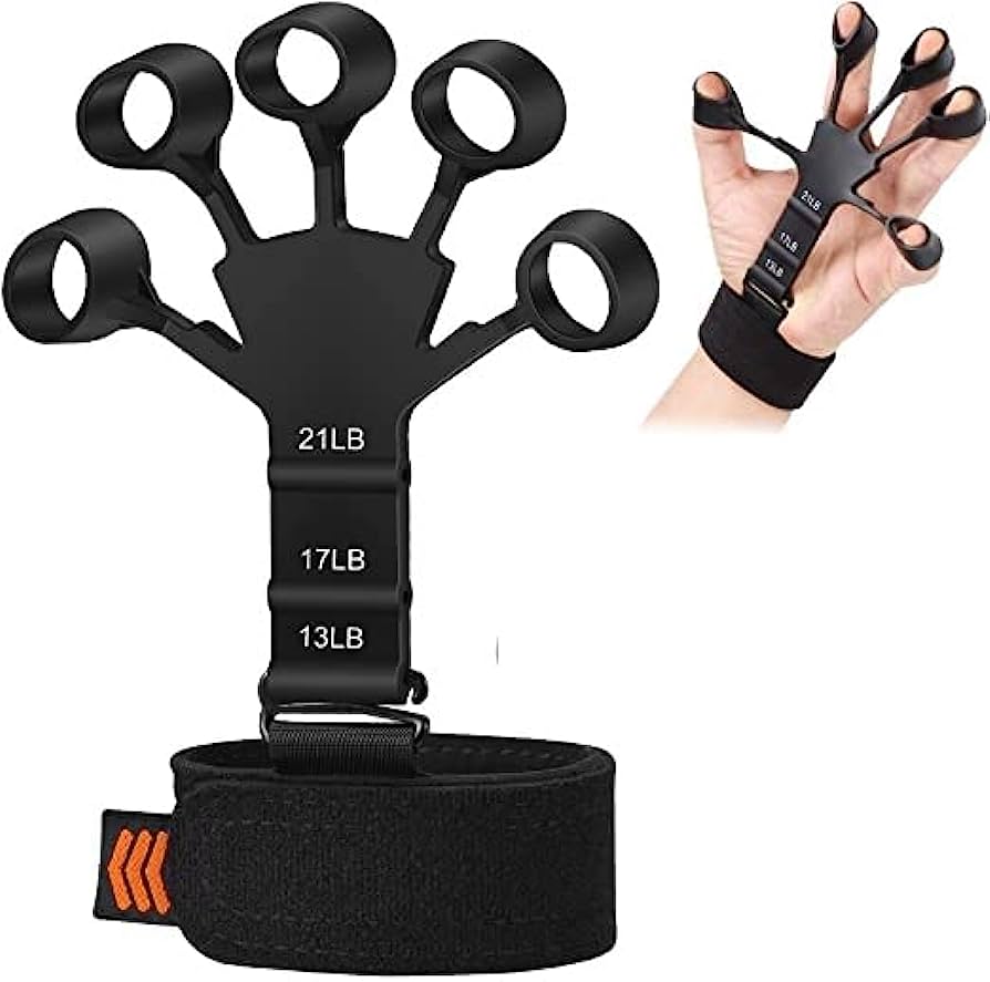 Metal-Hook Grip Strength Trainer – Health & Fitness