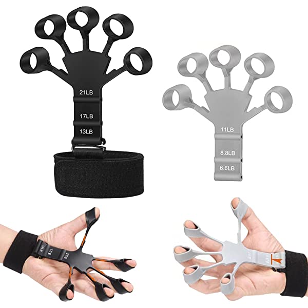 Metal-Hook Grip Strength Trainer – Health & Fitness