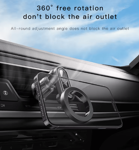 Metal Magnetic Car Phone Stand – Car Phone Holders Mounts