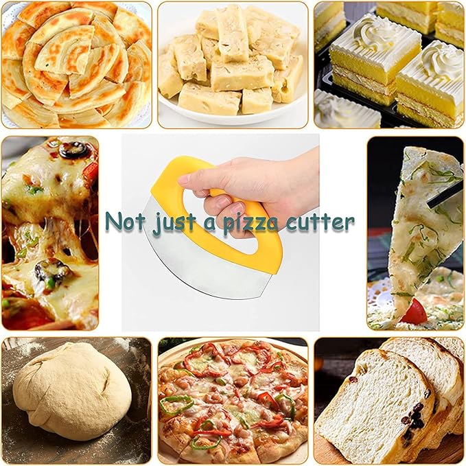 Mezzaluna Chopper Pizza Cutter – Kitchen Appliances
